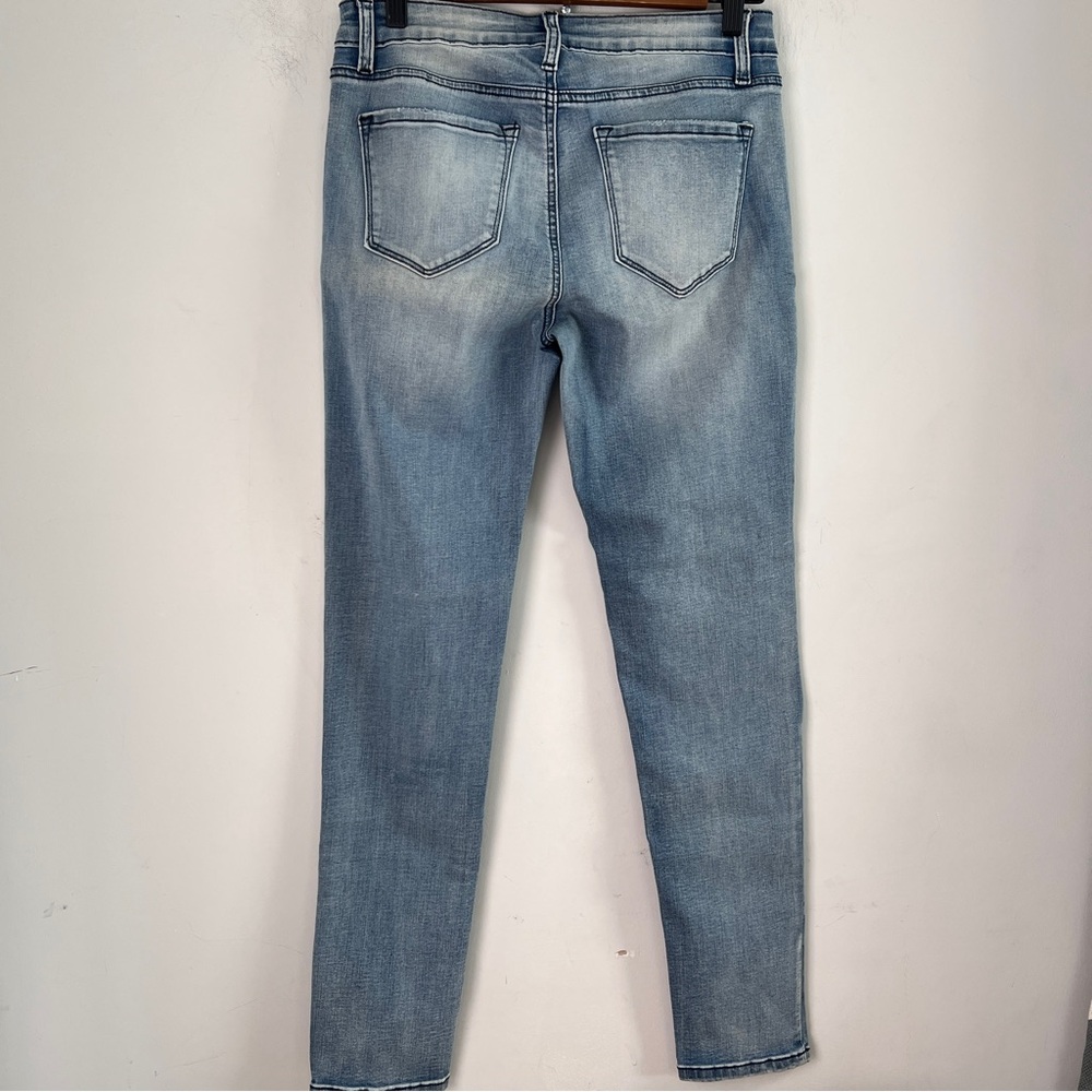 KanCan Blue Slim Jeans with Tapered Leg - Picture 4 of 6